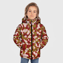 Куртка зимняя для мальчика Камуфляж German Desert, цвет: 3D-светло-серый — фото 2
