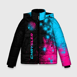 Зимняя куртка для мальчика Chrysler - neon gradient: по-вертикали