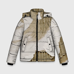 Куртка зимняя для мальчика Рваный гофрированный картон - Milano, цвет: 3D-светло-серый