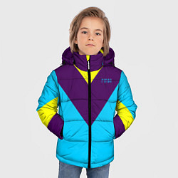 Куртка зимняя для мальчика FIRM как в 80х, цвет: 3D-светло-серый — фото 2