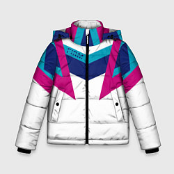 Куртка зимняя для мальчика FIRM белый спортик, цвет: 3D-светло-серый