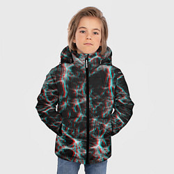 Куртка зимняя для мальчика Сеть нейронов, цвет: 3D-светло-серый — фото 2