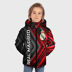 Куртка зимняя для мальчика Real Madrid art, цвет: 3D-красный — фото 2