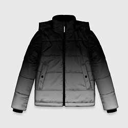 Куртка зимняя для мальчика От черного к белому, цвет: 3D-светло-серый