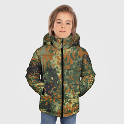 Куртка зимняя для мальчика Камуфляж Бундесвер, цвет: 3D-светло-серый — фото 2