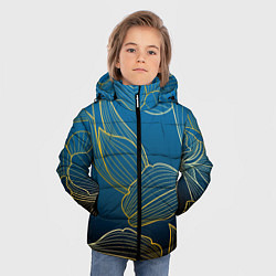 Куртка зимняя для мальчика Vanguard floral pattern, цвет: 3D-красный — фото 2