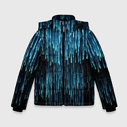 Куртка зимняя для мальчика Falling rays, цвет: 3D-светло-серый