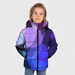 Куртка зимняя для мальчика Цветные диски, цвет: 3D-черный — фото 2