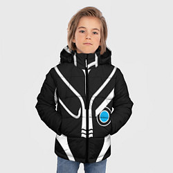 Куртка зимняя для мальчика Mass Effect Garrus Art, цвет: 3D-черный — фото 2