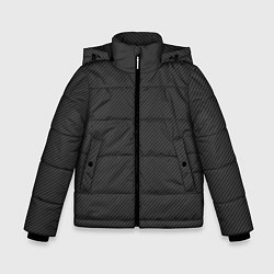 Куртка зимняя для мальчика Объёмный карбон - текстура, цвет: 3D-светло-серый