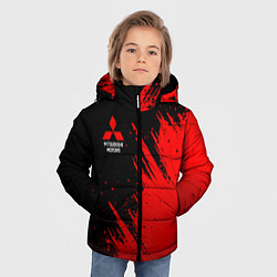 Куртка зимняя для мальчика Mitsubishi red - red sport, цвет: 3D-красный — фото 2