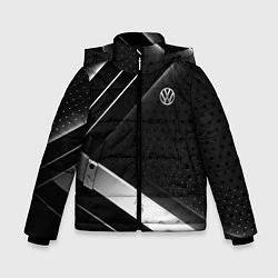 Куртка зимняя для мальчика Volkswagen sign, цвет: 3D-светло-серый