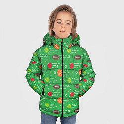 Куртка зимняя для мальчика Спортивная жизнь, цвет: 3D-светло-серый — фото 2