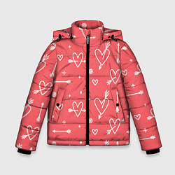 Куртка зимняя для мальчика Love is love, цвет: 3D-светло-серый
