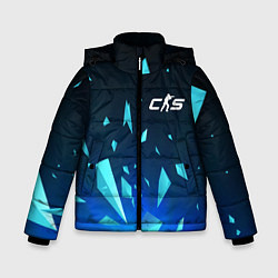 Куртка зимняя для мальчика Counter-Strike 2 взрыв частиц, цвет: 3D-черный