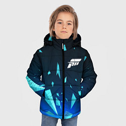 Куртка зимняя для мальчика Forza Horizon взрыв частиц, цвет: 3D-черный — фото 2