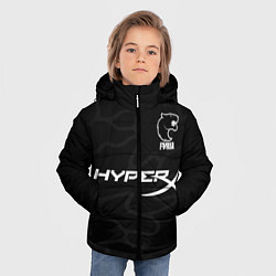 Куртка зимняя для мальчика Furia black, цвет: 3D-черный — фото 2