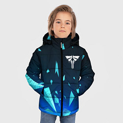 Куртка зимняя для мальчика The Last Of Us взрыв частиц, цвет: 3D-черный — фото 2