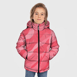 Куртка зимняя для мальчика Pink military, цвет: 3D-светло-серый — фото 2