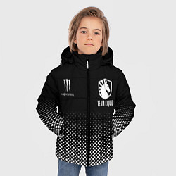Куртка зимняя для мальчика Team Liquid black, цвет: 3D-красный — фото 2