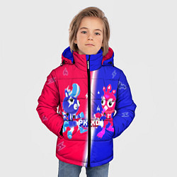 Куртка зимняя для мальчика Нулевая Гравитация PK XD, цвет: 3D-черный — фото 2