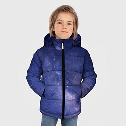 Куртка зимняя для мальчика Космическая ностальгия, цвет: 3D-светло-серый — фото 2