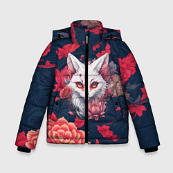 Куртка зимняя для мальчика Братец лис, цвет: 3D-красный