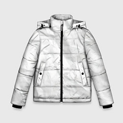 Зимняя куртка для мальчика Мятая бумага - текстура