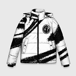 Куртка зимняя для мальчика Invictus Gaming форма, цвет: 3D-светло-серый
