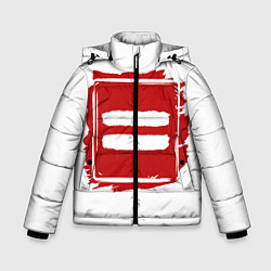 Куртка зимняя для мальчика Ed Sheeran Equals, цвет: 3D-светло-серый