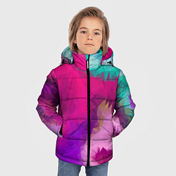 Куртка зимняя для мальчика Pinky spirit, цвет: 3D-светло-серый — фото 2