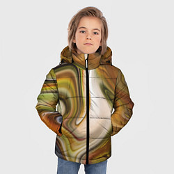 Куртка зимняя для мальчика Mood waves, цвет: 3D-черный — фото 2