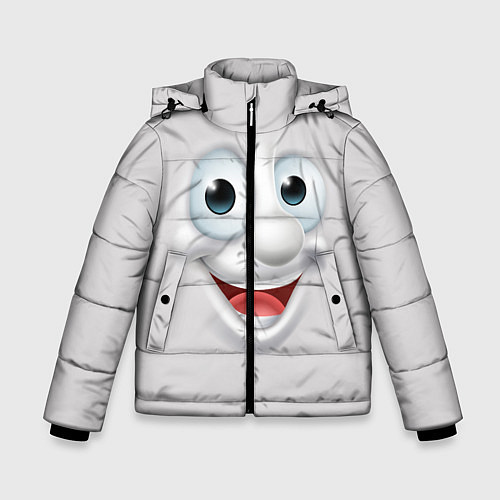 Зимняя куртка для мальчика Милая улыбка / 3D-Красный – фото 1