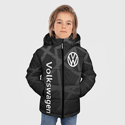 Куртка зимняя для мальчика Volkswagen - classic black, цвет: 3D-красный — фото 2