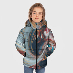 Куртка зимняя для мальчика Москва палитра, цвет: 3D-красный — фото 2