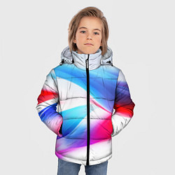 Куртка зимняя для мальчика Футболка Россия, цвет: 3D-красный — фото 2