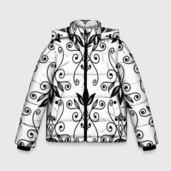Куртка зимняя для мальчика Royal Lily - pattern, цвет: 3D-черный