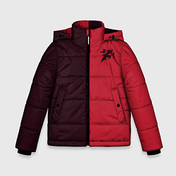 Куртка зимняя для мальчика Прыжок Шако, цвет: 3D-черный
