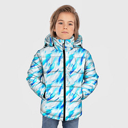 Куртка зимняя для мальчика Ice maze, цвет: 3D-черный — фото 2
