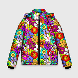 Зимняя куртка для мальчика Floral multicolour