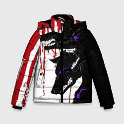 Куртка зимняя для мальчика Стая на охоте, цвет: 3D-светло-серый
