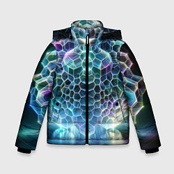 Куртка зимняя для мальчика Пузыри, цвет: 3D-светло-серый