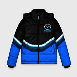 Куртка зимняя для мальчика Mazda sport brend car, цвет: 3D-светло-серый