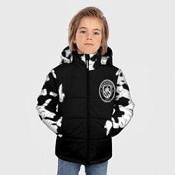 Куртка зимняя для мальчика Manchester City sport, цвет: 3D-черный — фото 2