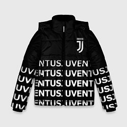 Куртка зимняя для мальчика Juventus pattern fc club steel, цвет: 3D-светло-серый
