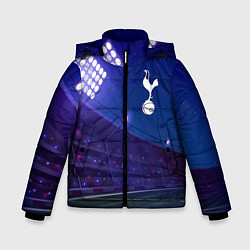 Куртка зимняя для мальчика Tottenham ночное поле, цвет: 3D-черный