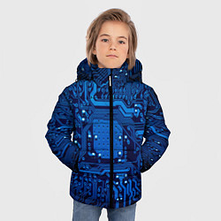 Куртка зимняя для мальчика Текстолит, цвет: 3D-черный — фото 2