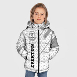 Куртка зимняя для мальчика Everton sport на светлом фоне по-вертикали, цвет: 3D-черный — фото 2