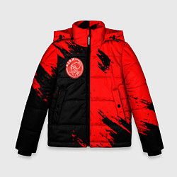 Куртка зимняя для мальчика Ajax sport color red, цвет: 3D-красный