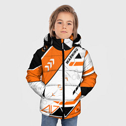 Куртка зимняя для мальчика Asiimov AWP skin, цвет: 3D-черный — фото 2